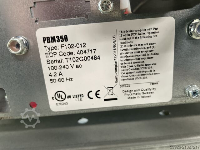 Plockmatic PBM350 — система изготовления брошюр с триммером и фальцовщиком