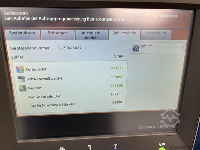 Xerox Versant 80 Press — Fiery E200‑08, Paper Deck A‑CF03, Finisher LFN‑7