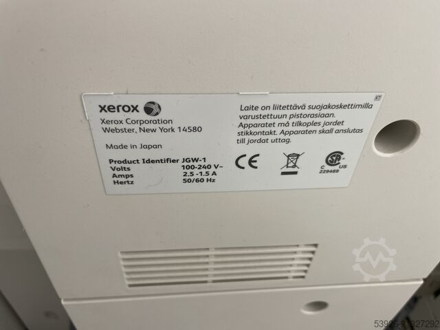 Xerox Versant 80 Press — Fiery E200‑08, Paper Deck A‑CF03, Finisher LFN‑7