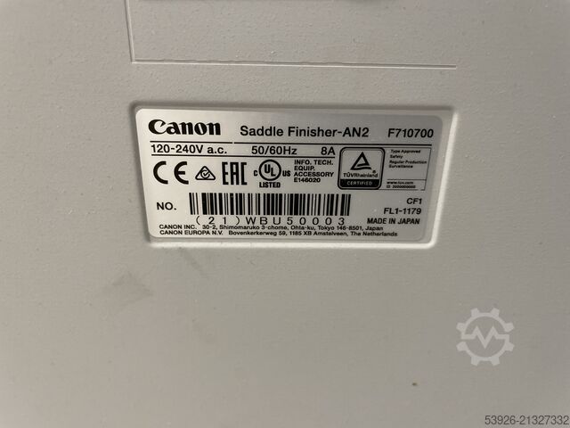 Canon imagePRESS C10000VP с Fiery QX100-25, POD Deck D1 и Booklet Finisher AN2
