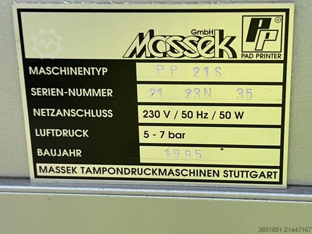 Tampondruckmaschinen