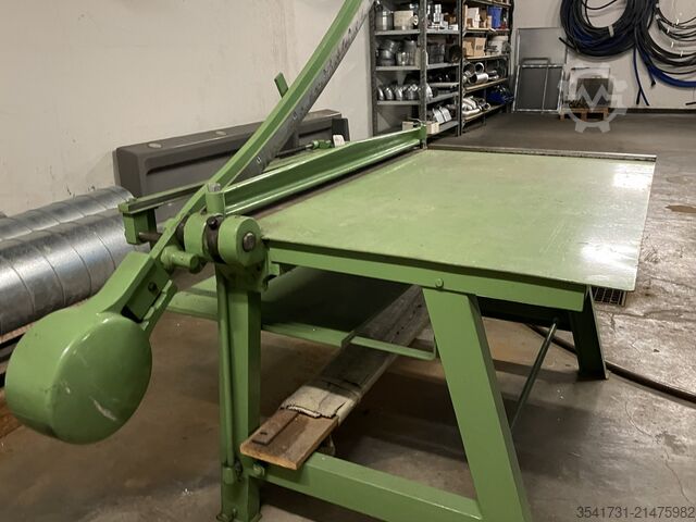 Schimanek Pappschneidemaschine 15/110 — резальный стол (1 100 мм)