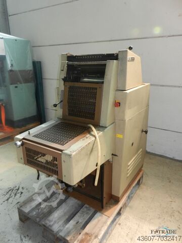 1 цветная листовая офсетная машина Rotaprint R 45 K