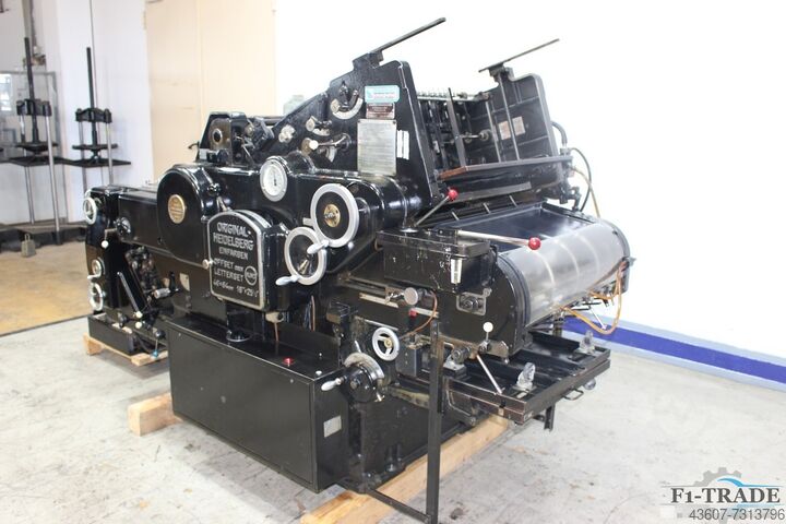 1 цветная листовая офсетная машина Heidelberg KORD64