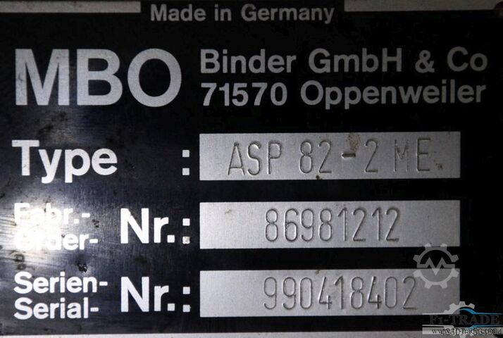 MBO ASP 82 - 2 ME
