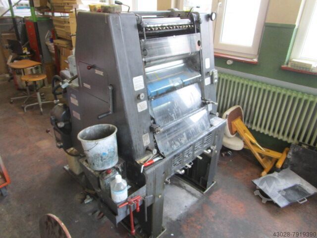 офсетной печати HEIDELBERG GTO 46 + Vers. MIT N&P EINHEIT