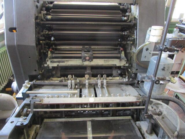 офсетной печати HEIDELBERG GTO 46 + Vers. MIT N&P EINHEIT