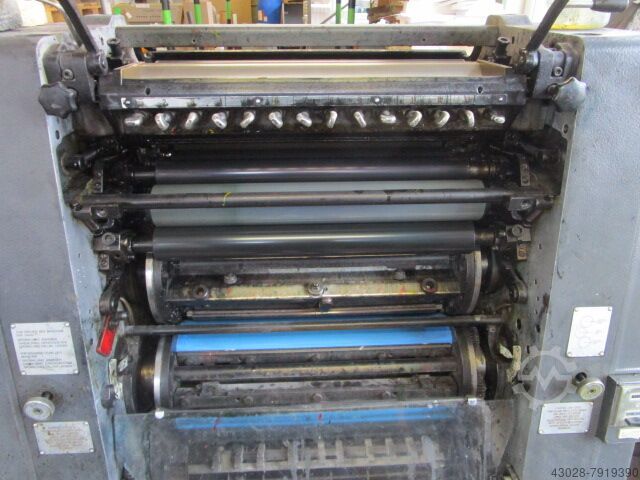 офсетной печати HEIDELBERG GTO 46 + Vers. MIT N&P EINHEIT