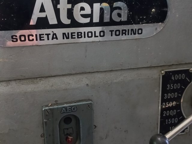 Высечка Atena SOCIETA Nebiolo Torino, формат 52/74, стопцилиндр, самонаклад автомат, Италия